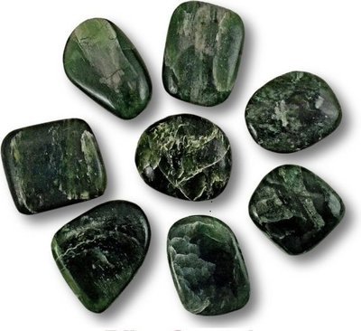 Kyanite, Green, Tumbled Kyanite, Green, Tumbled