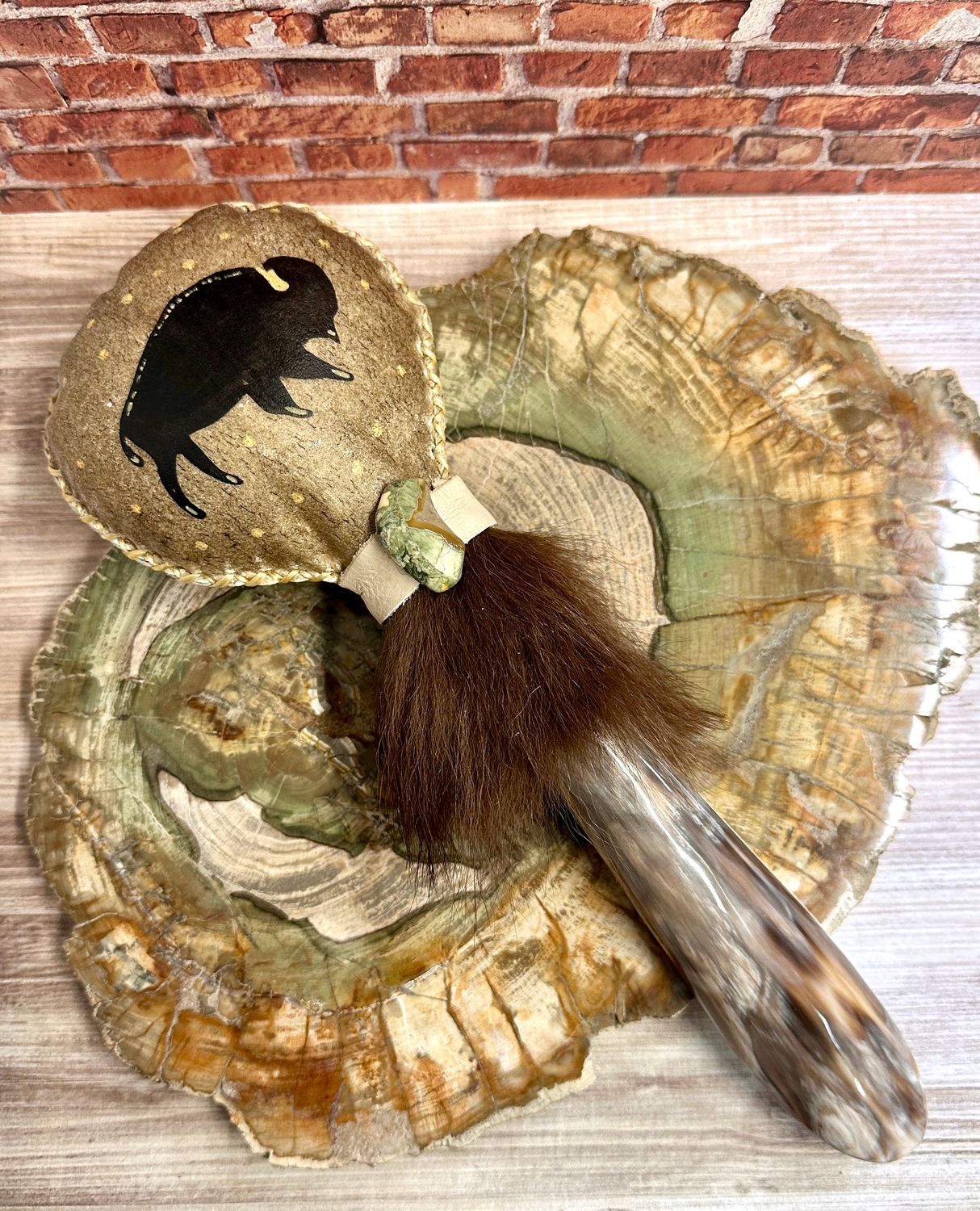 Wholeness, Buffalo Medicine Rattle Wholeness, Buffalo Medicine Rattle