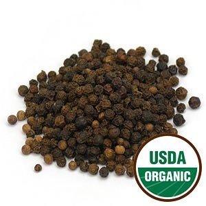Peppercorns, Black, Whole (Organic)