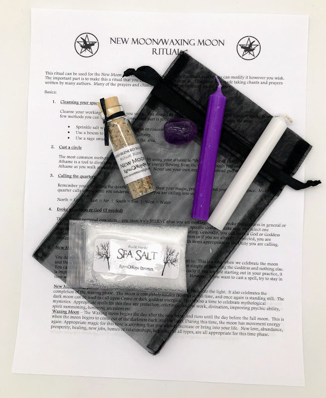 RM New/Waxing Moon Ritual Kit