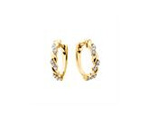 Diamond Hoop Earrings BER150572