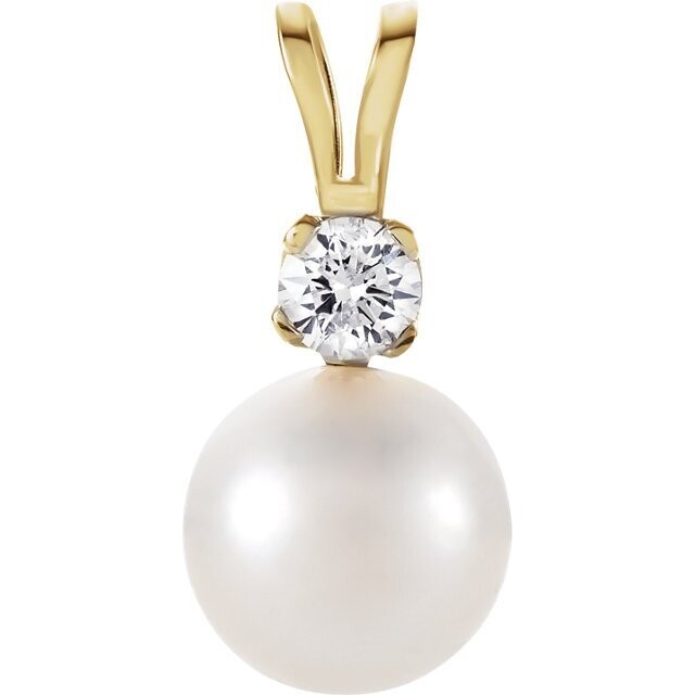 Pearl & Diamond Pendant X00320115