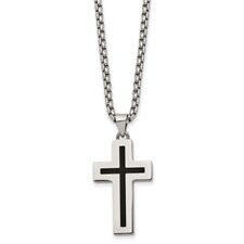 Stainless Steel Cross Necklace Q00803136
