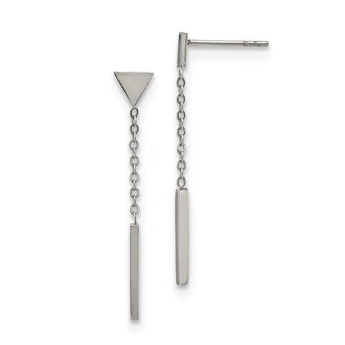 Stainless Steel Earrings Q0080490