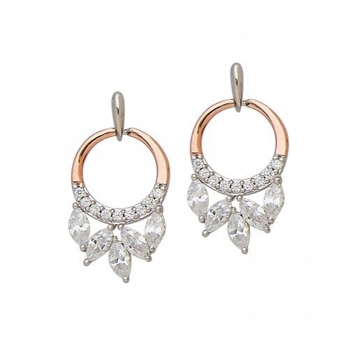 Sterling Circle Earrings SR6453056