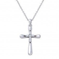 Sterling Cross Pendant SIL625557