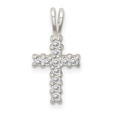 Sterling Cross Pendant Q625603