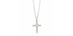 Sterling Cross Pendant SR625600