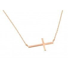 Sterling East to West Cross Pendant SIL6354251