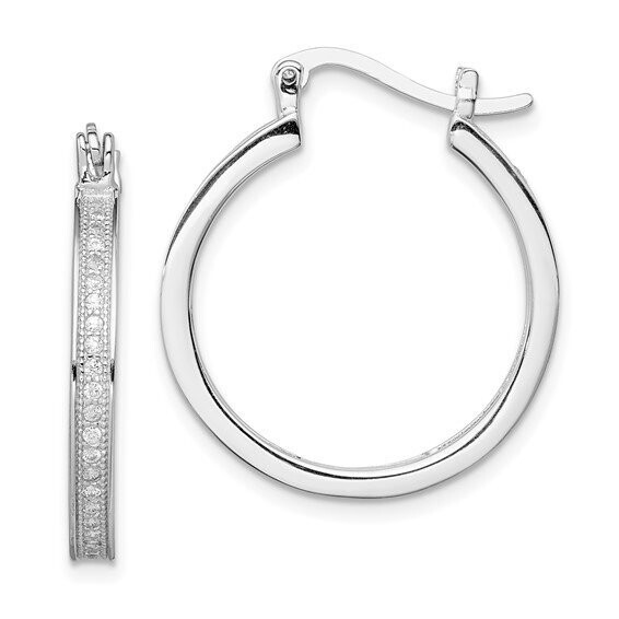 Sterling Hoop Earrings Q6452947