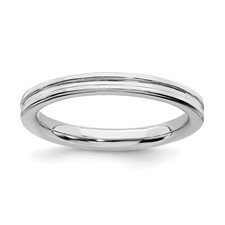 Sterling Stackable Ring Q006201043