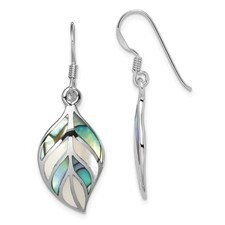 Sterling Abalone Earrings Q00230644