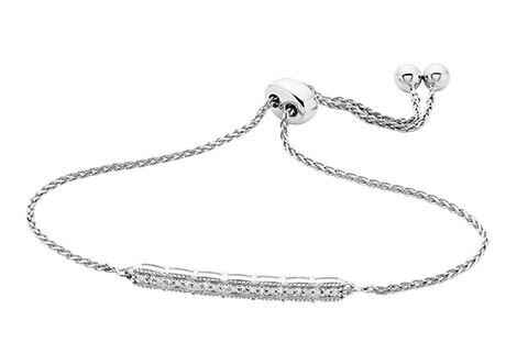 Sterling Diamond Bracelet BER170153