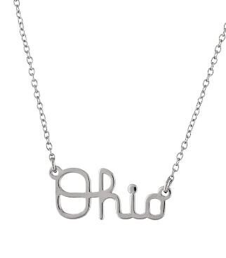 Stainless Steel Ohio Necklace STA803203