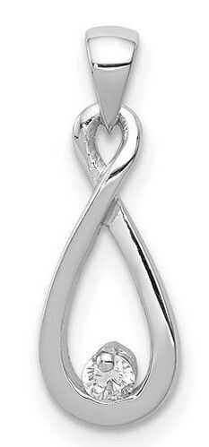 Sterling Teardrop Pendant Q006355750