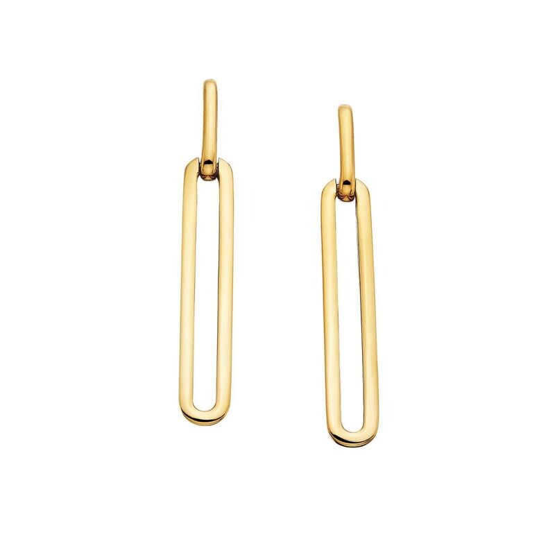 Yellow Dangle Earrings BER6453665