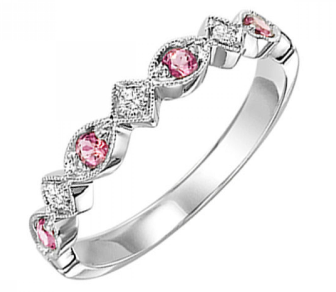 Pink Tourmaline & Diamond Ring PG0200820