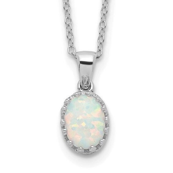 Sterling Opal Pendant Q006355966