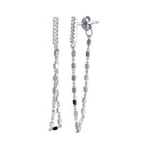 Sterling Chain Earrings SIL6453798