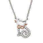 Sterling Cat Necklace SR06356055