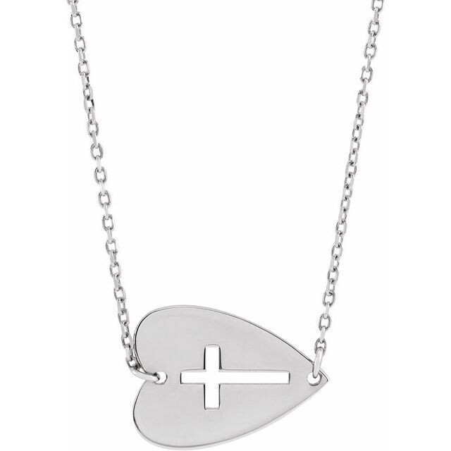 Sterling Cross Necklace X00120510