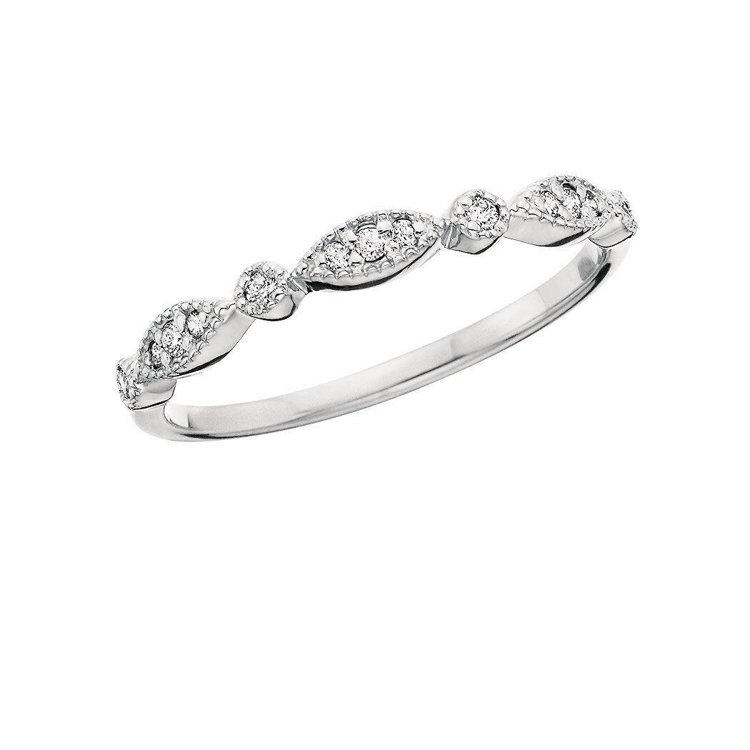Diamond Stackable Ring BER130586