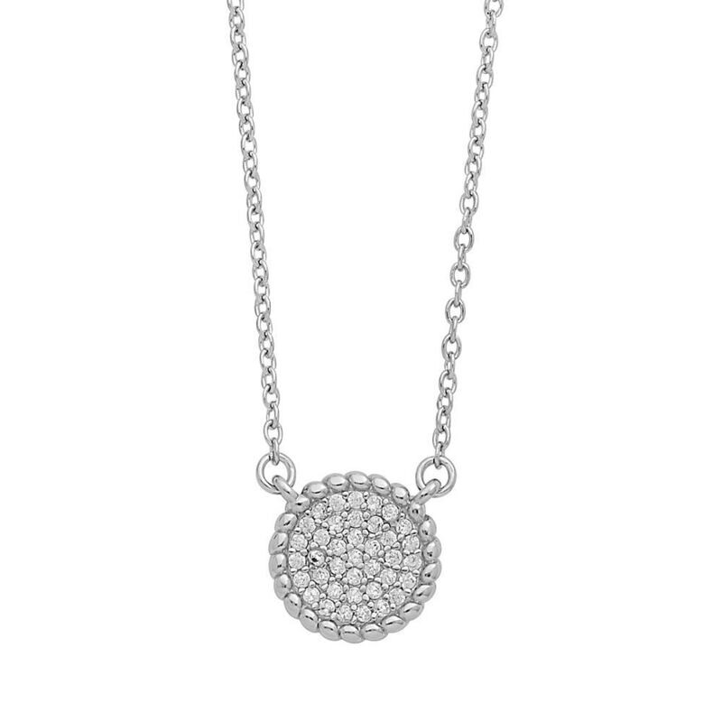 Sterling Circle Pendant SR06356184