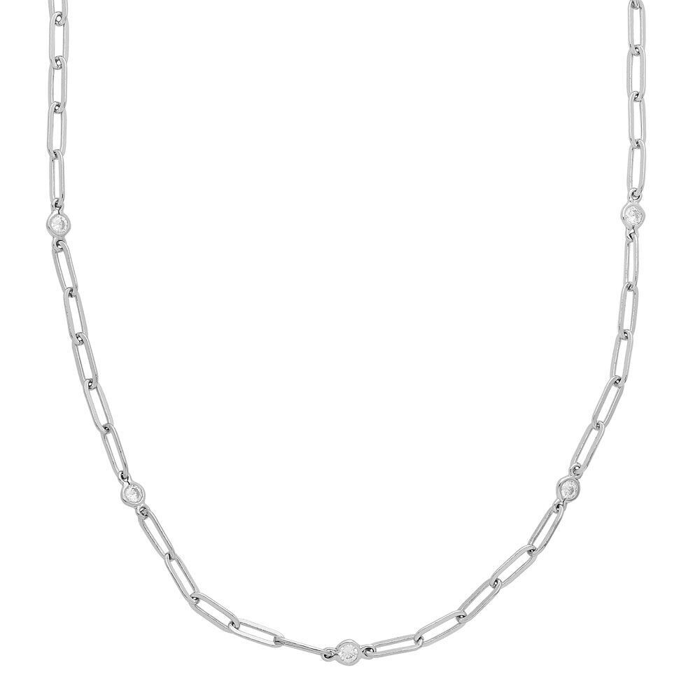 Sterling Paperclip Chain SR06356188