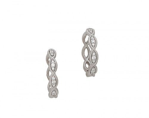 Sterling Hoop Earrings SR06453877