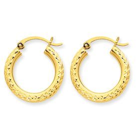 Gold Hoop Earrings Q004251027