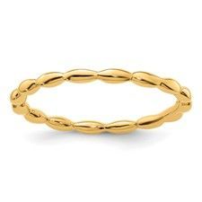 Yellow Stackable Ring Q006201201