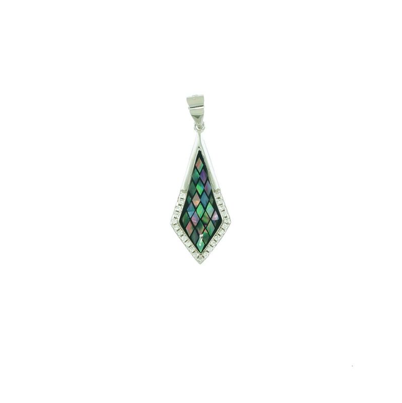 Sterling Abalone Pendant EMV230953