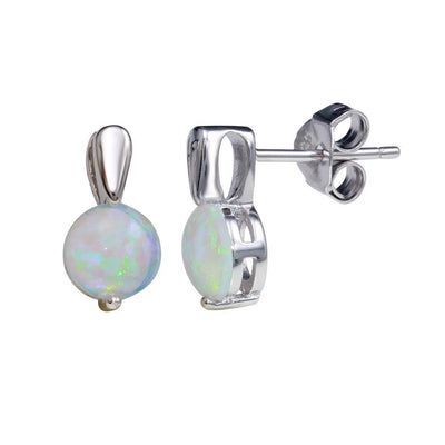 Sterling Opal Earrings SIL210444
