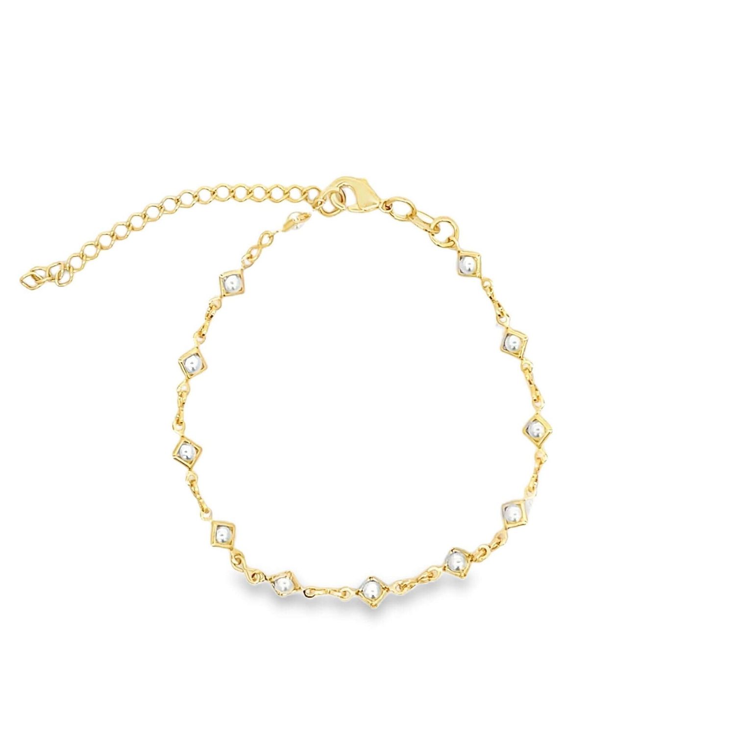 Yellow Pearl Bracelet MIA330209