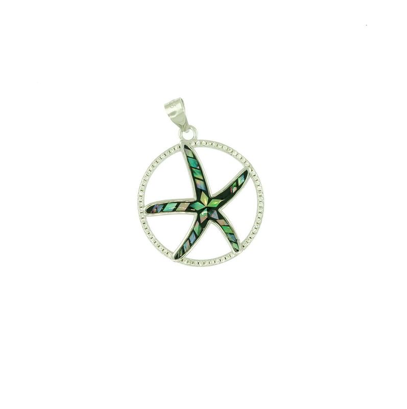 Sterling Abalone Pendant EMV230957