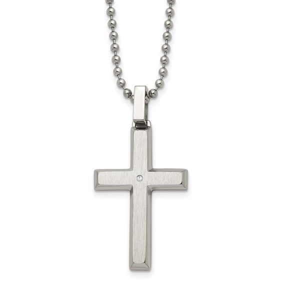 Stainless Cross Pendant Q00803363
