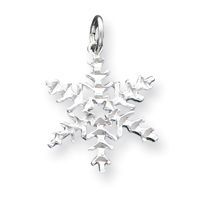 Sterling Snowflake Pendant Q006403102
