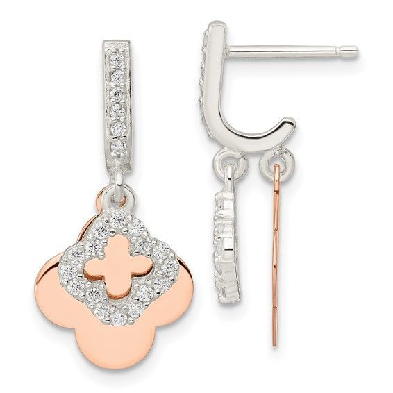 Sterling Dangle Earrings Q006453940