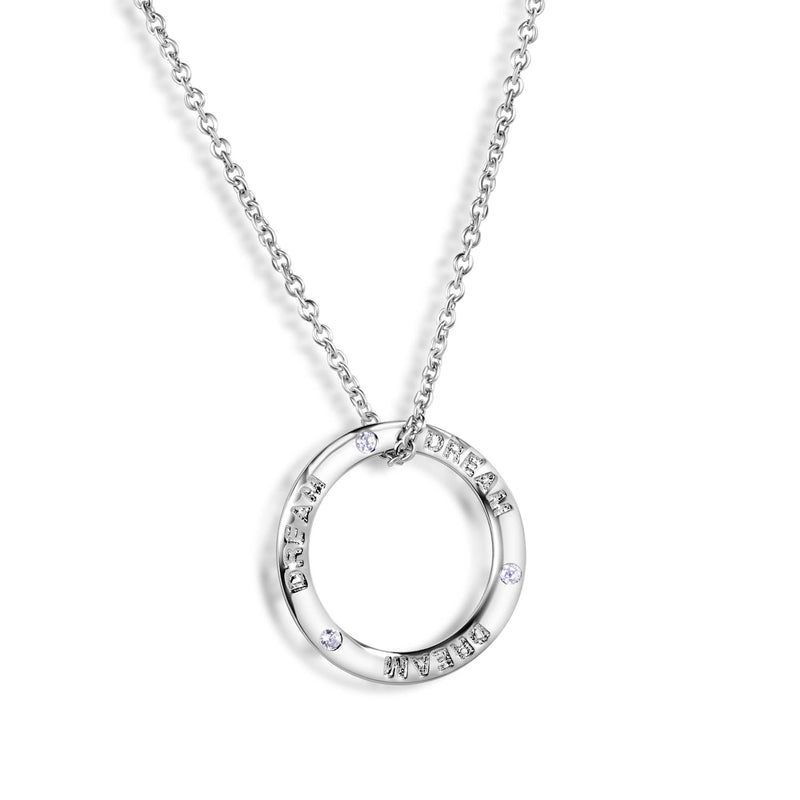 Sterling Circle Pendant SIL6356334