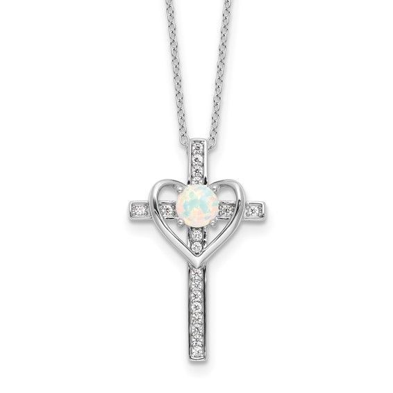 Sterling Cross Pendant Q00230976