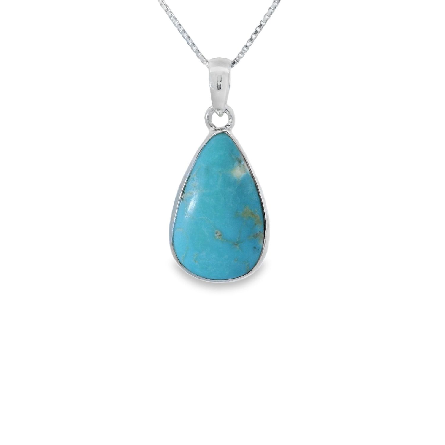 Sterling Turquoise Pendant SAN230891