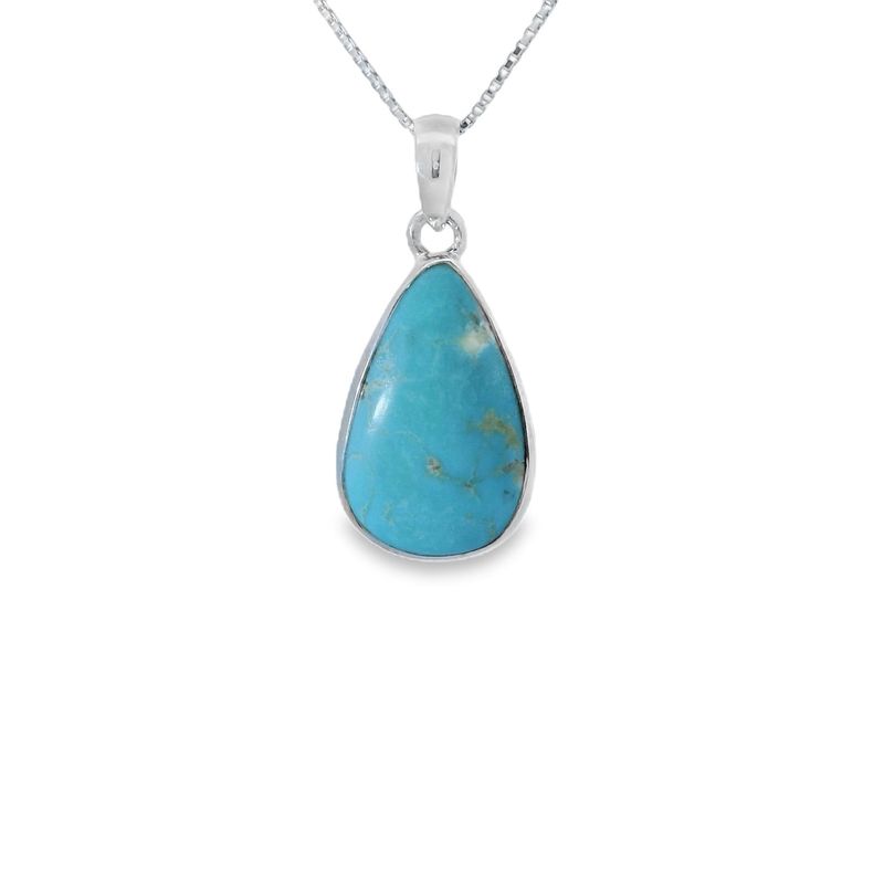 Sterling Turquoise Pendant SAN230891