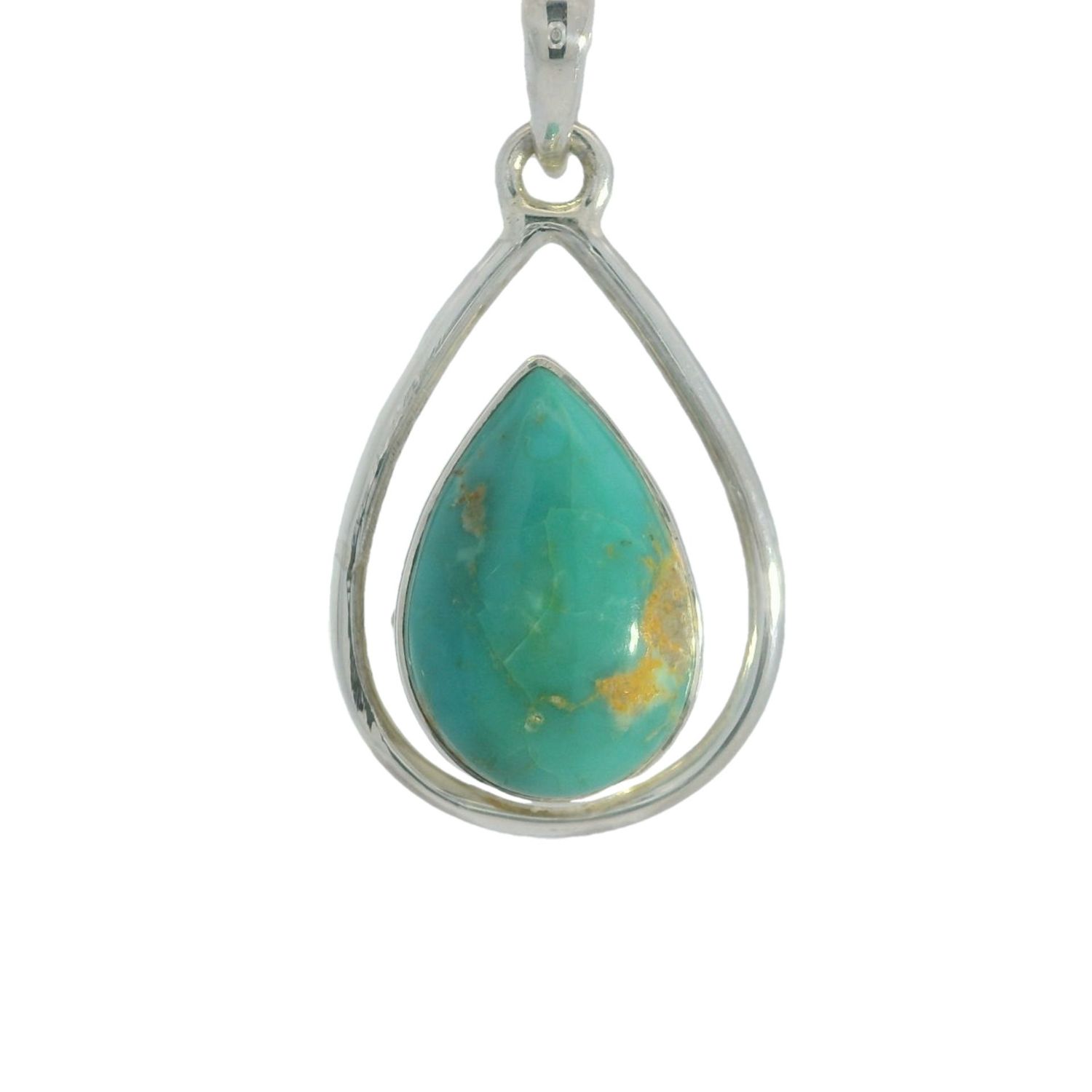 Sterling Turquoise Pendant SAN230892