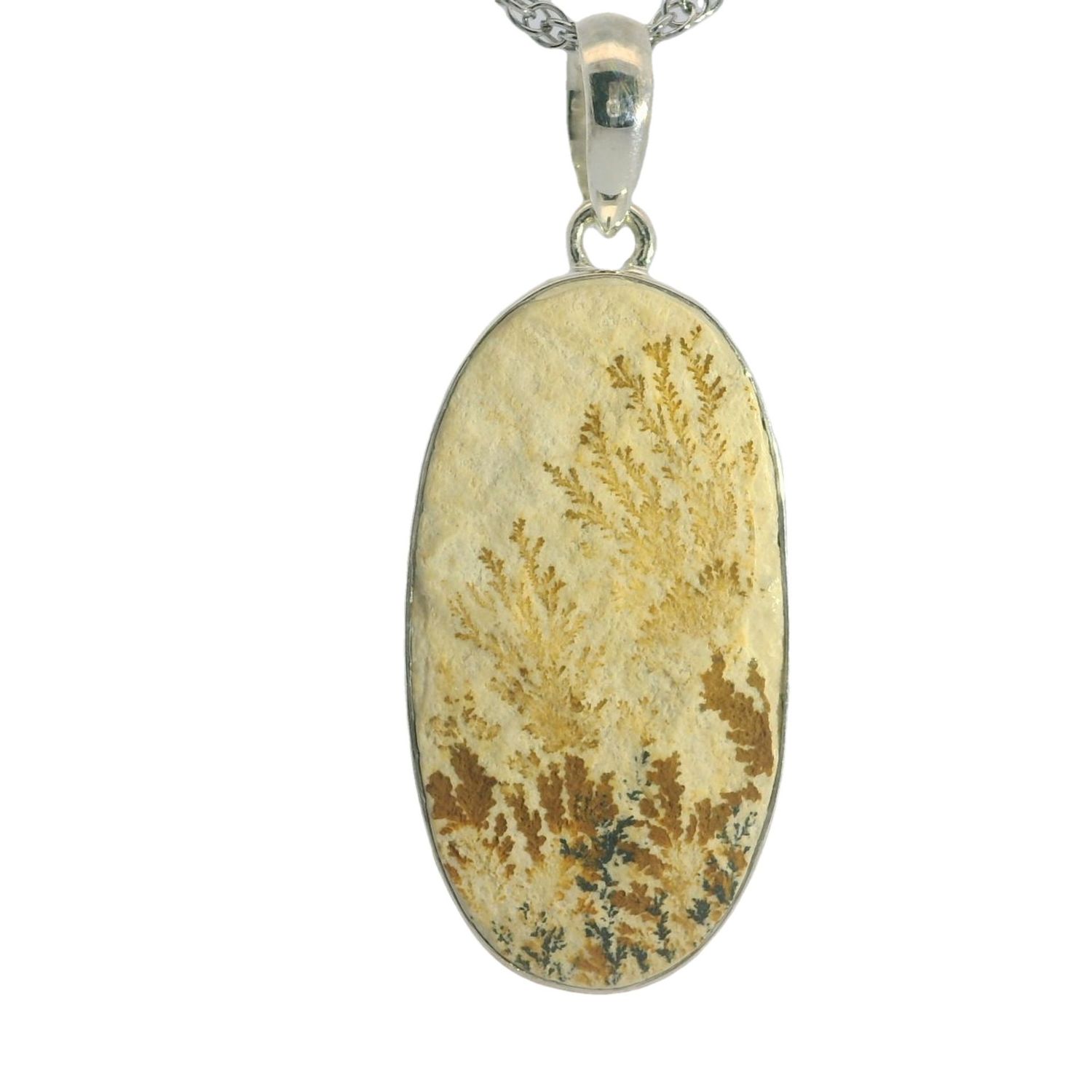 Sterling Jasper Pendant SAN230924