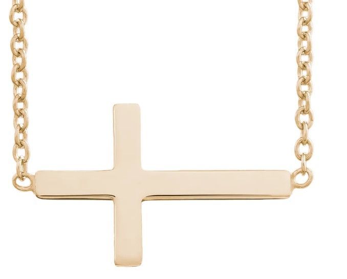 Yellow Cross Necklace MA625834