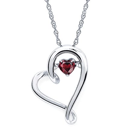 Sterling Heart Pendant OS23536