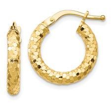 Gold Hoop Earrings Q004251059