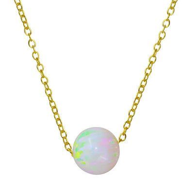 Yellow Opal Necklace SIL2301000