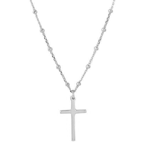 Sterling Cross Pendant SIL6356435