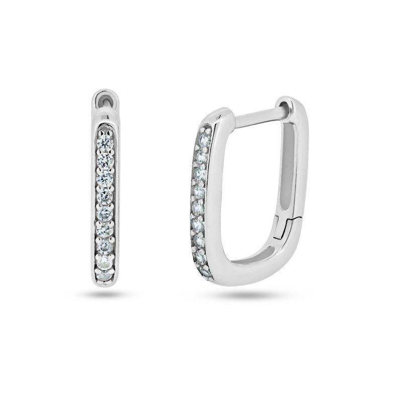 Sterling Hoop Earrings SIL6454005